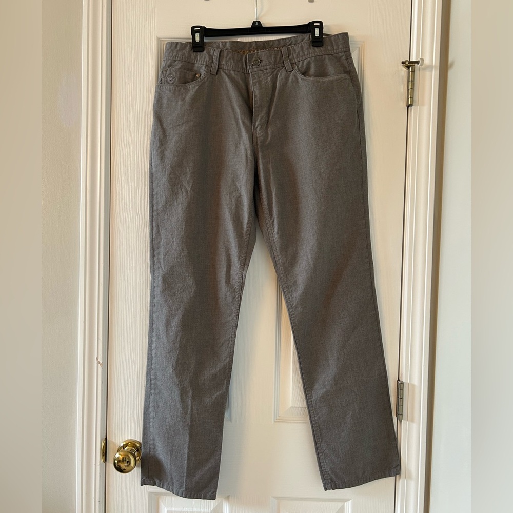 English Laundry Brixton Pants Men's 34x32  Straight Slimming Preppy